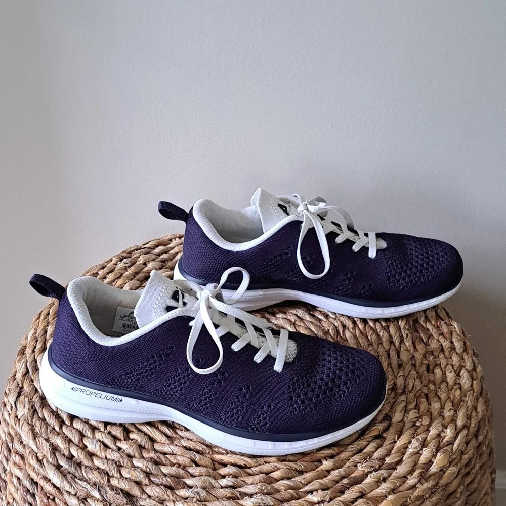 APL Womens TechLoom Pro Propelium Navy Mesh Athletic Sneakers S-8